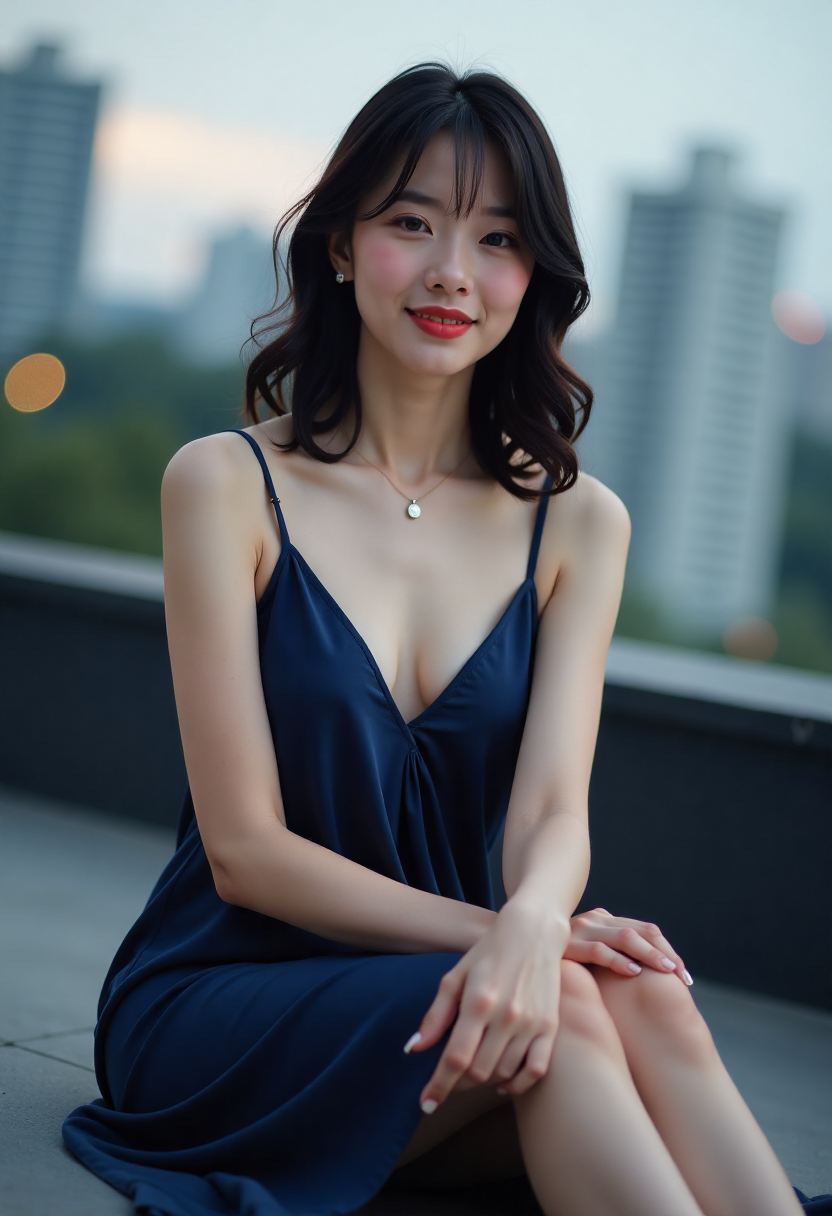 家人在院子里听长辈分享往事